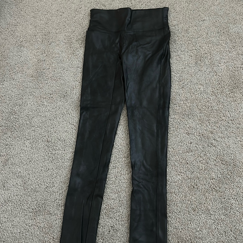 Spanx leather leggings. Worn once